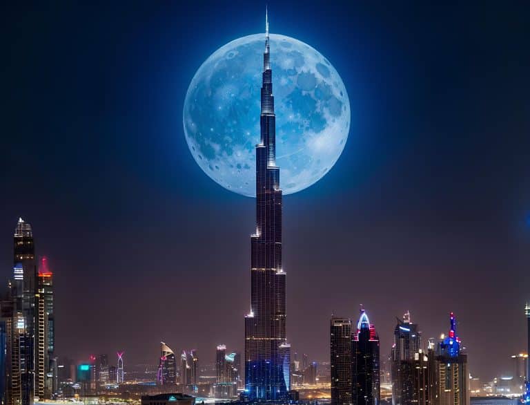 DUBAİ’DE MAVİ AY 3 GÜN DAHA GÖRÜLEBİLECEK