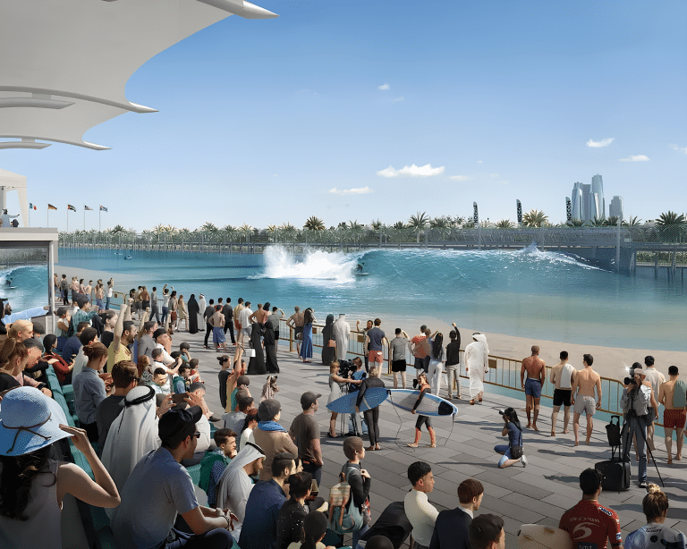 ABU DHABI, DÜNYANIN EN BÜYÜK YAPAY SÖRF PARKINI AÇIYOR