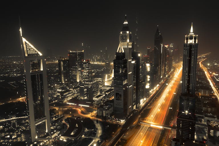 Time Lapse Photography of Vehicles on Road