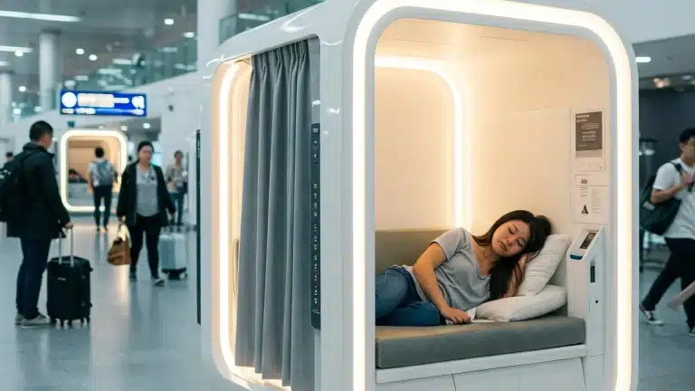 Dubai Havalimanı Uyku Kabini Deneyimi