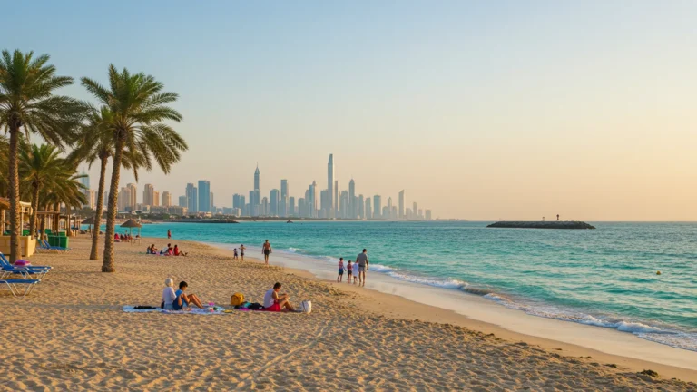 Ailecek Sahil Keyfi İçin Dubai’nin Gözdesi: Jumeirah Beach Park
