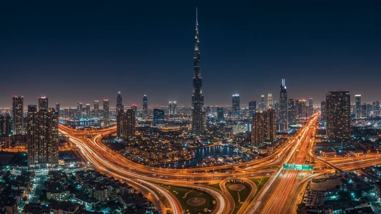 Şehir Işıklarıyla Dubai Gece Manzaraları: En İyi Noktalar